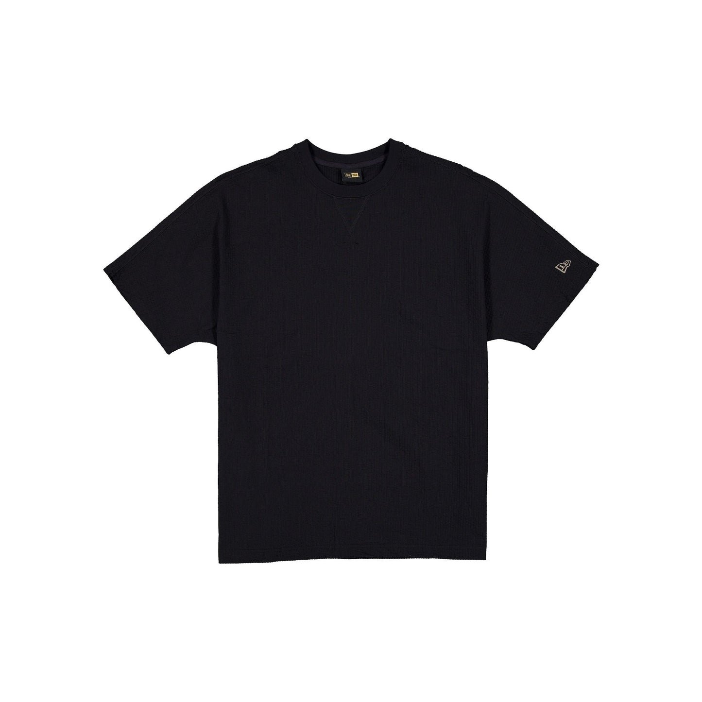 New Era Cap Black Label Seersucker Black T-Shirt