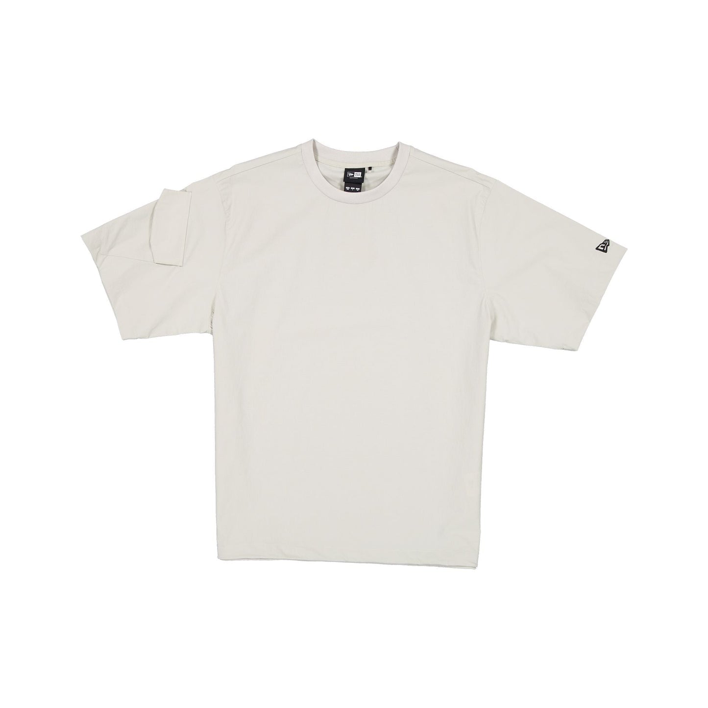 New Era Cap Black Label Pocket Piste Iron Gray T-Shirt