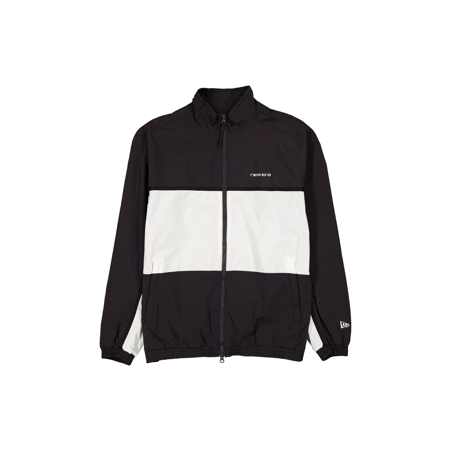 New Era Cap Warm-Up Black Jacket