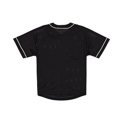 New Era Cap Baseball Mesh Black Jersey