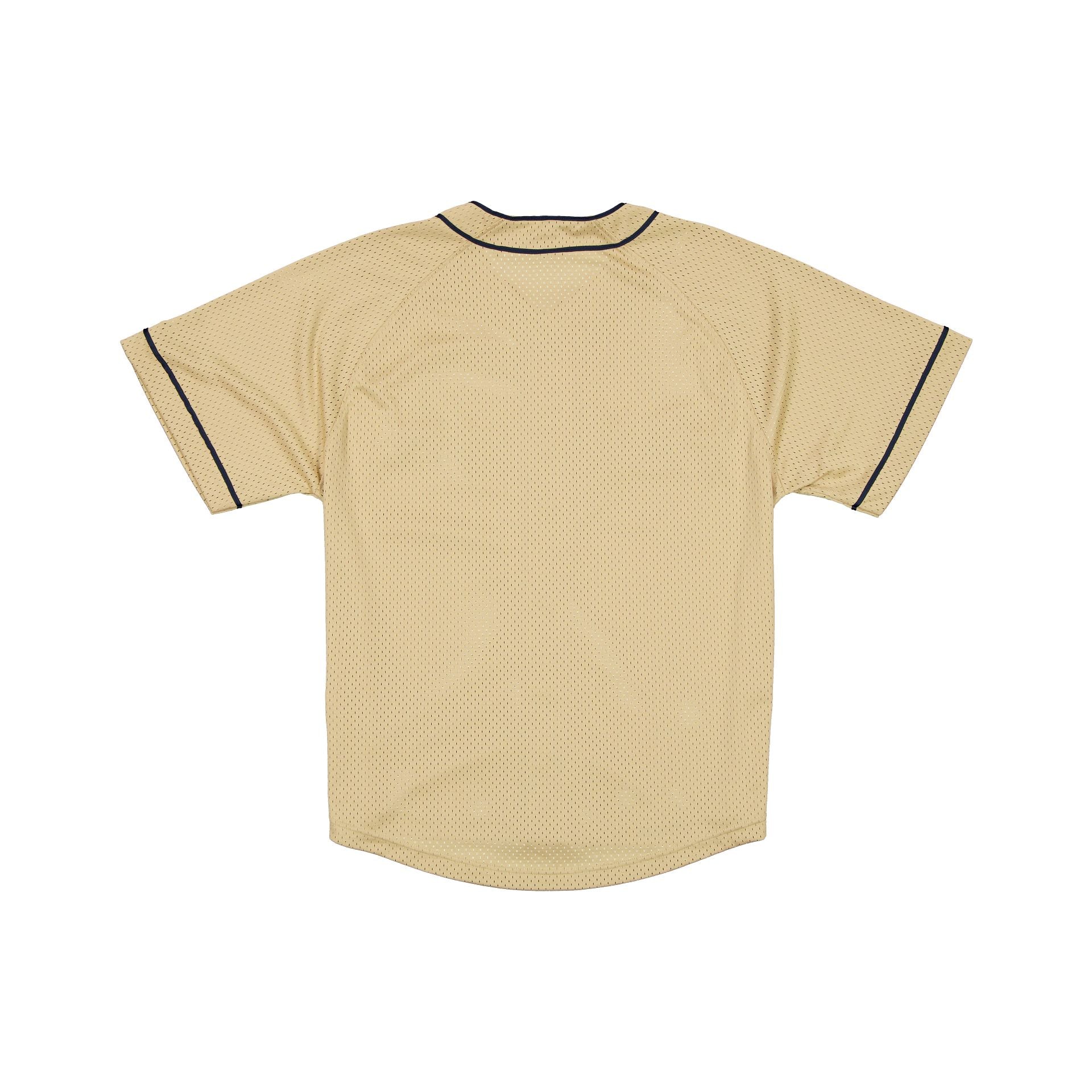 New Era Cap Baseball Mesh Gold Jersey