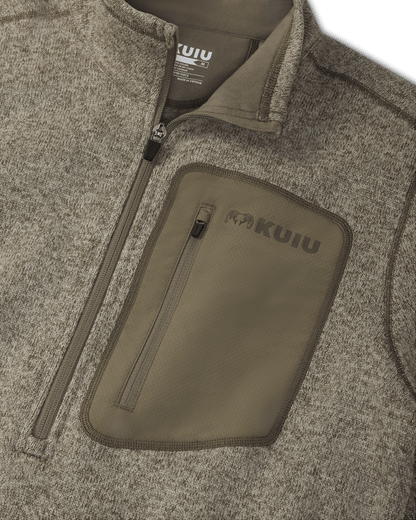 Base Camp Pullover Sweater | Khaki Heather
