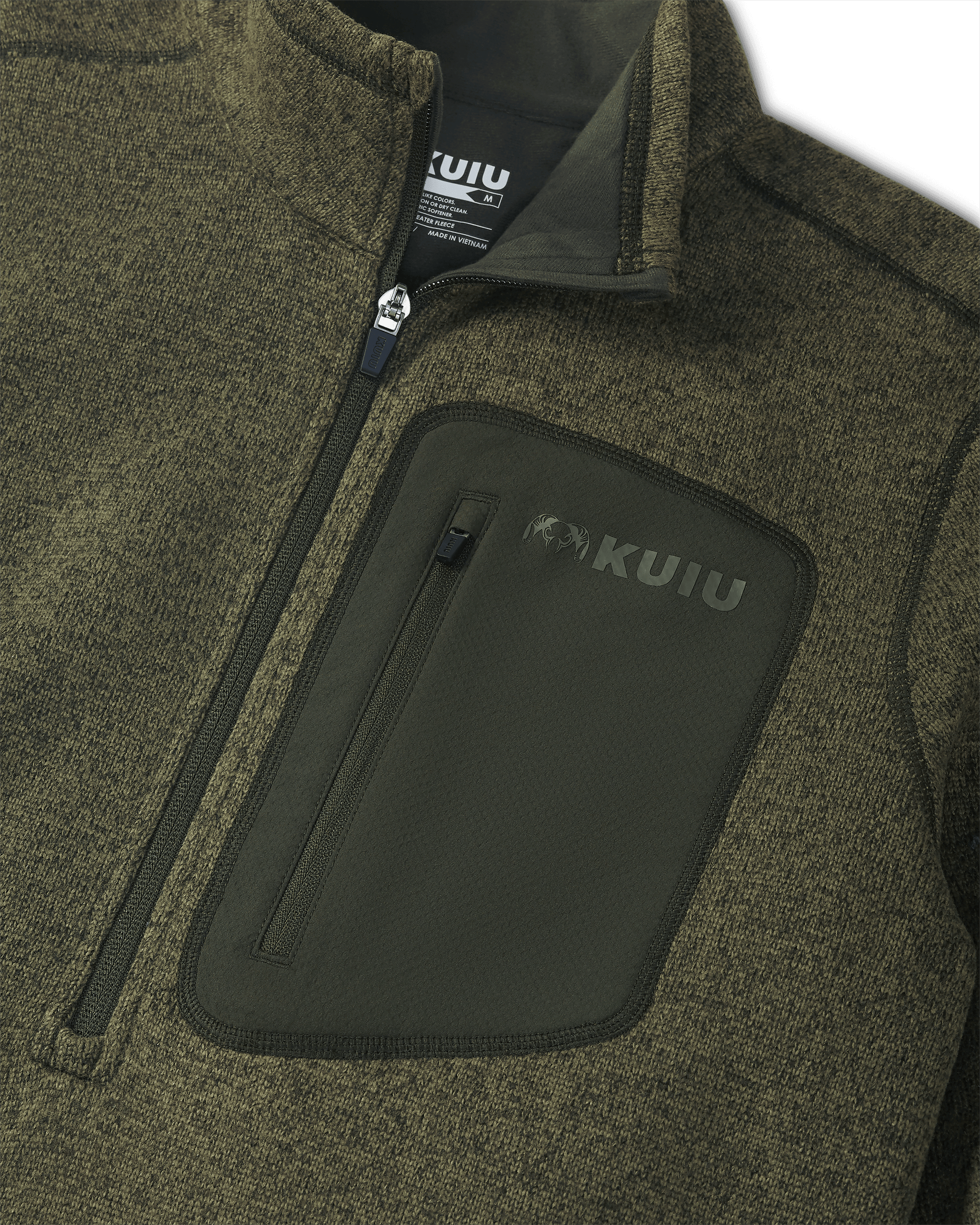 Base Camp Pullover Sweater | Olive Heather