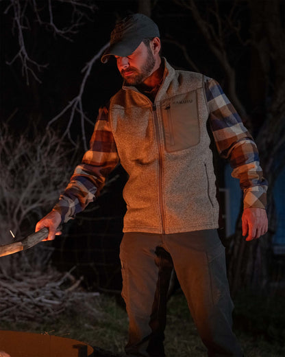 Base Camp Sweater Vest | Khaki Heather