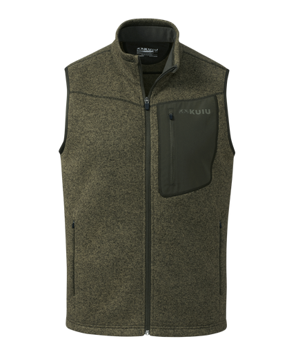 Base Camp Sweater Vest | Olive Heather