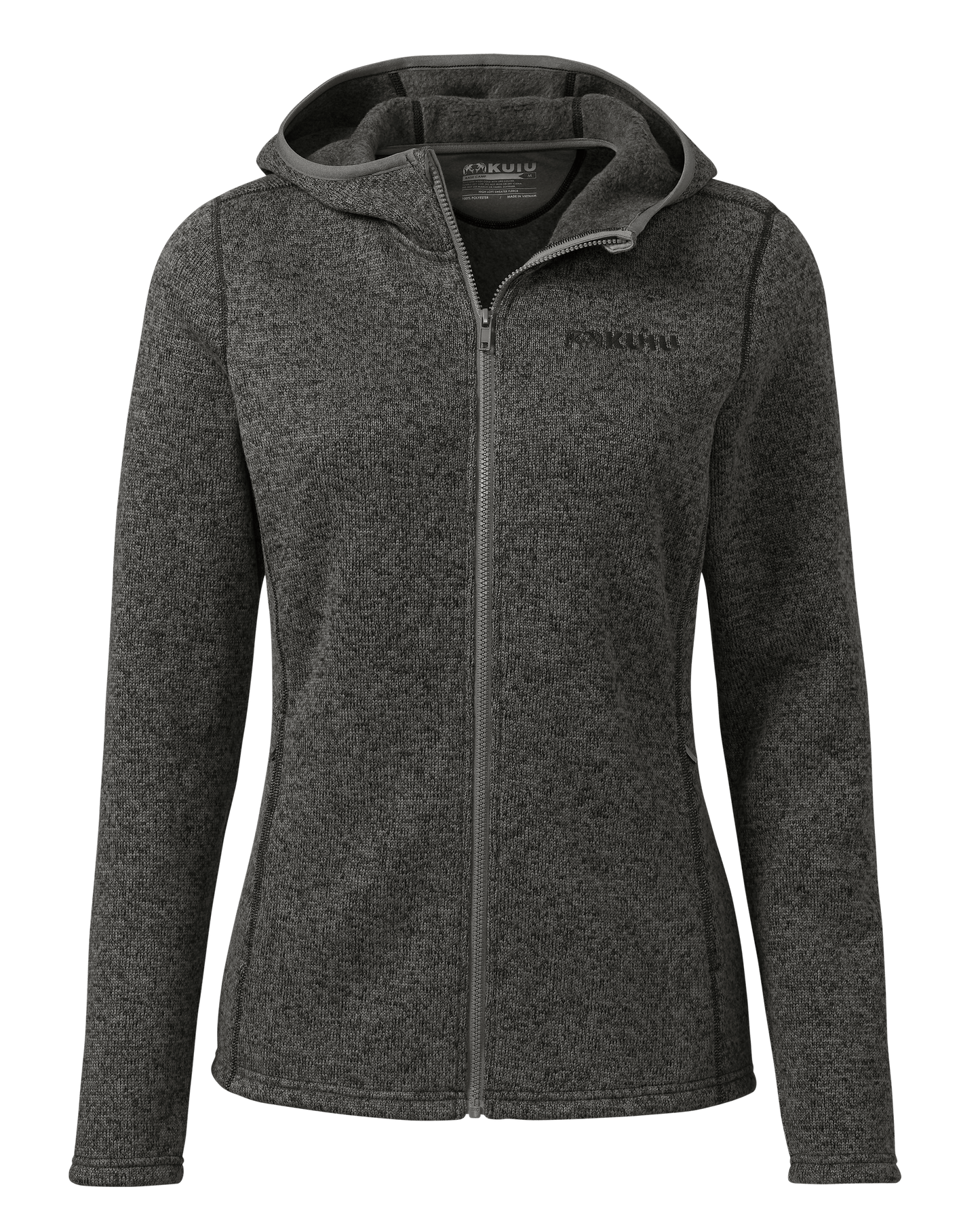 Women's Base Camp Hooded Sweater | Charcoal Heather