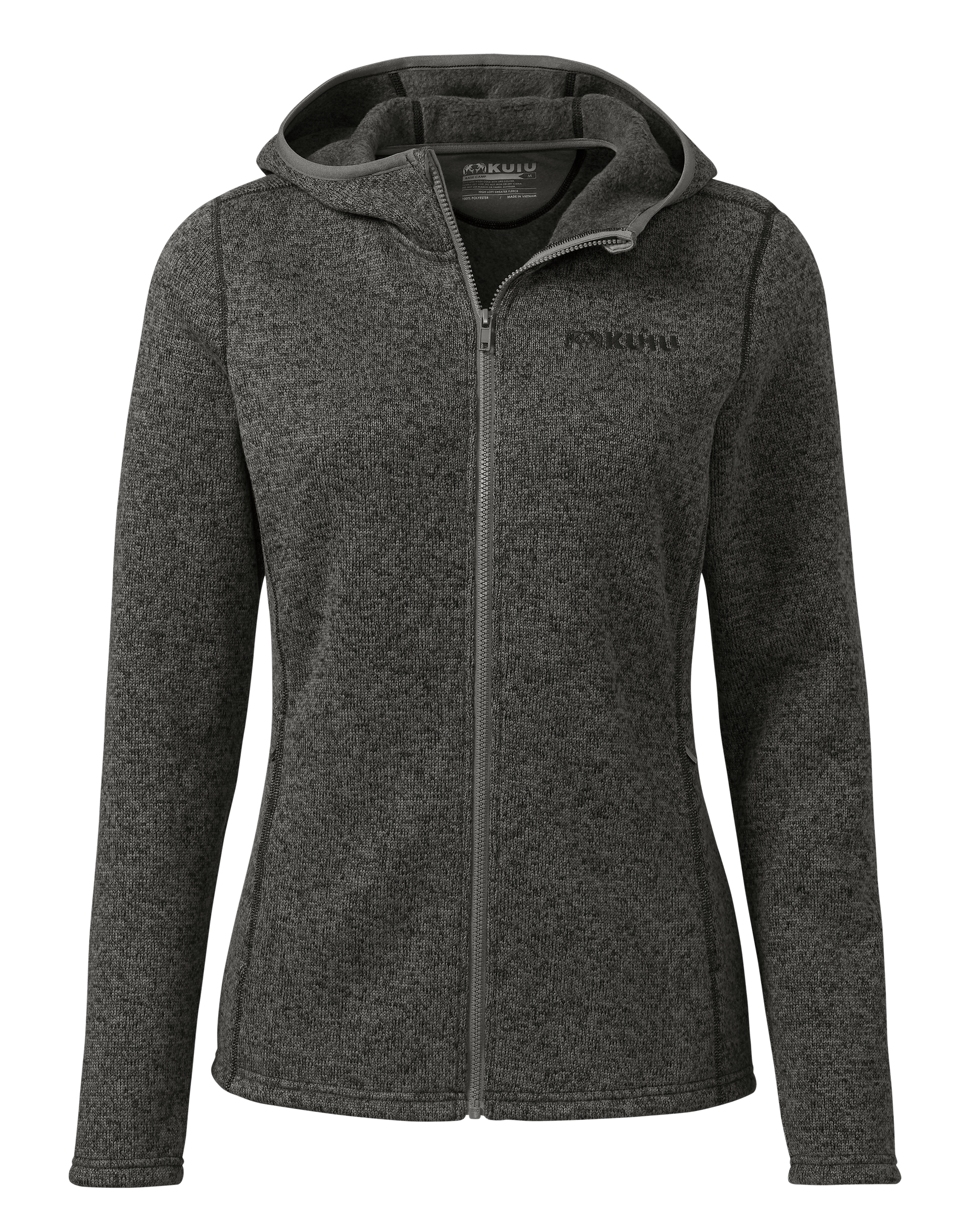 Women's Base Camp Hooded Sweater | Charcoal Heather