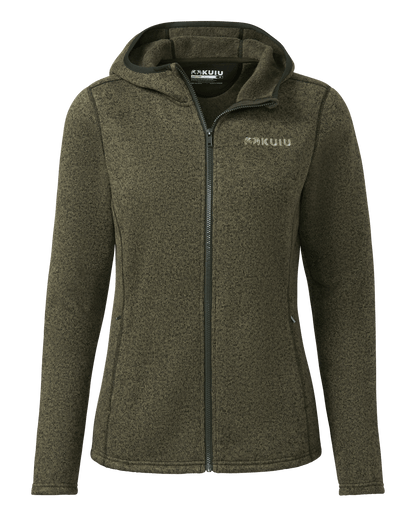Women's Base Camp Hooded Sweater | Olive Heather