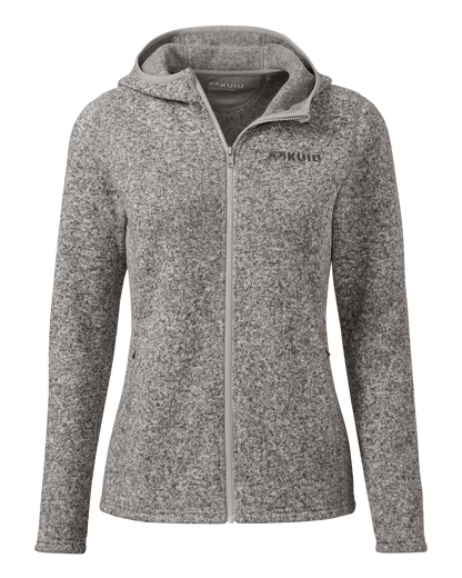 Women's Base Camp Hooded Sweater | Stone White Heather