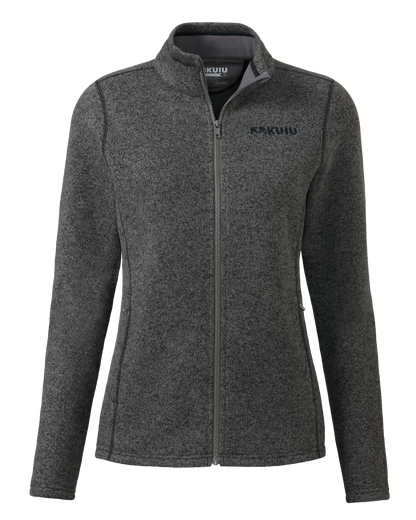 Women's Base Camp Full Zip Sweater | Charcoal Heather