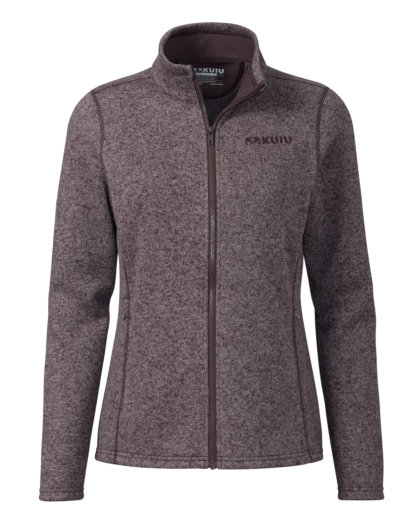 Women's Base Camp Full Zip Sweater | Dusk Heather