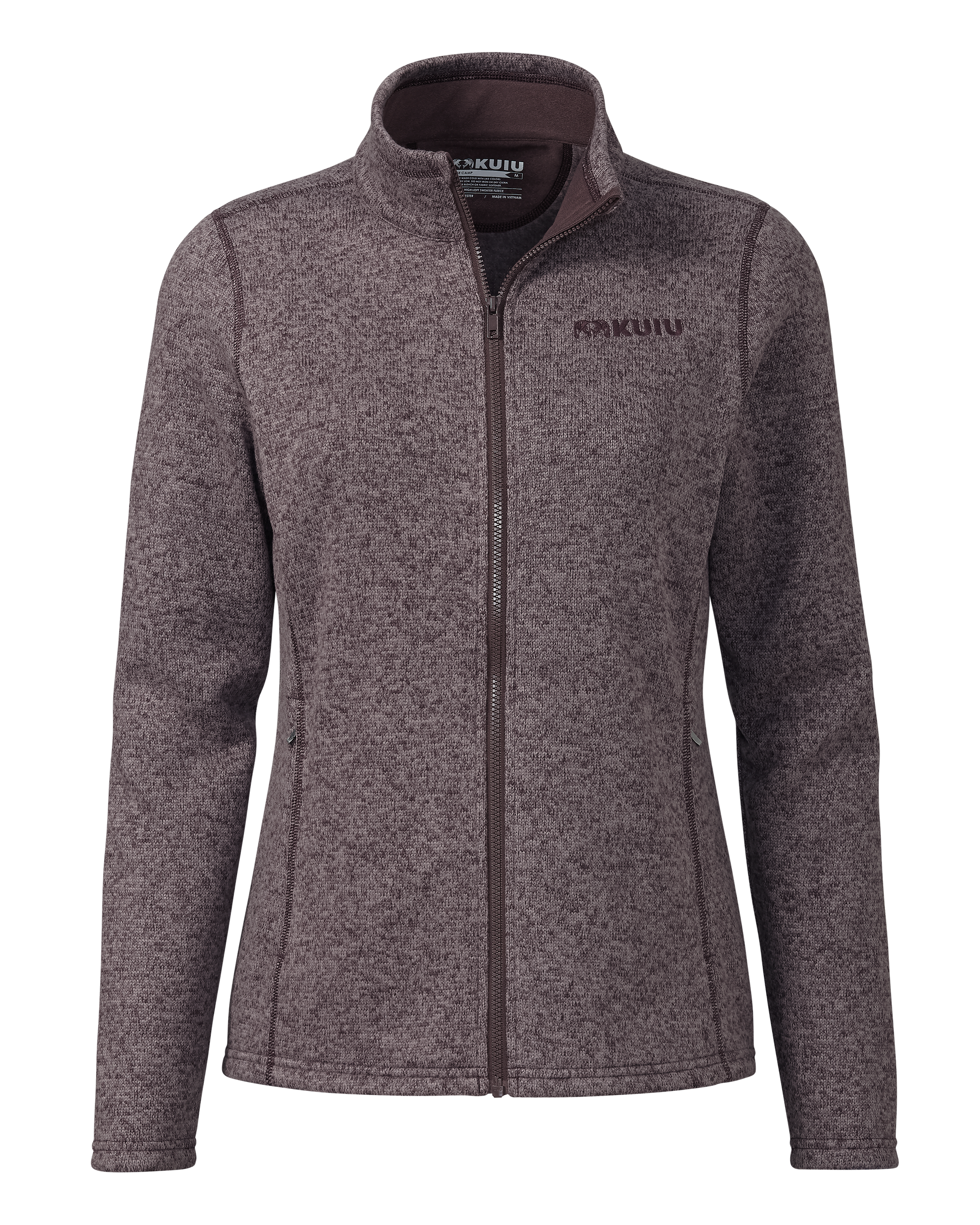 Women's Base Camp Full Zip Sweater | Dusk Heather