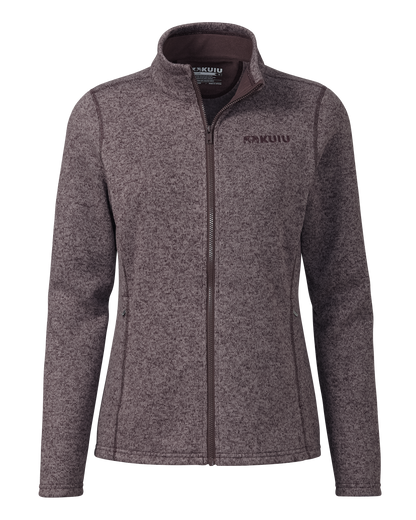 Women's Base Camp Full Zip Sweater | Dusk Heather