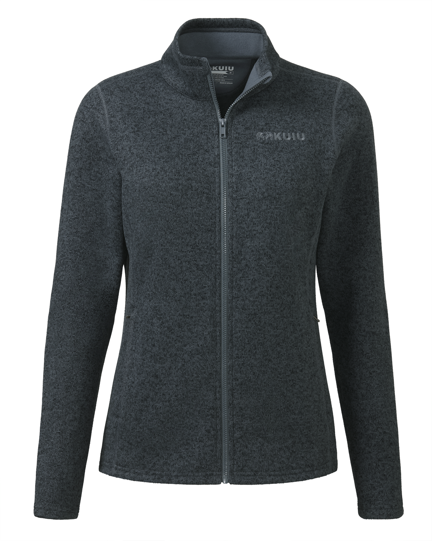 Outlet Women's Base Camp Full Zip Sweater | Navy Heather