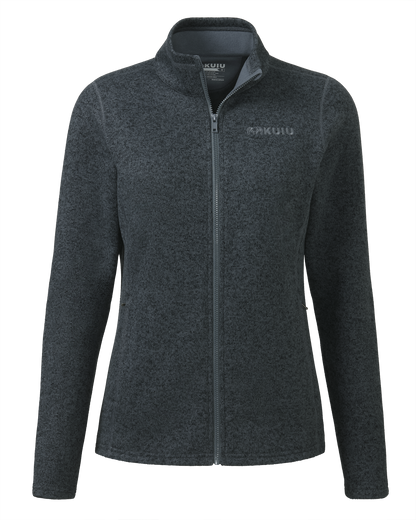 Outlet Women's Base Camp Full Zip Sweater | Navy Heather