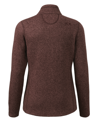 Outlet Women's Base Camp Full Zip Sweater | Windsor Wine Heather