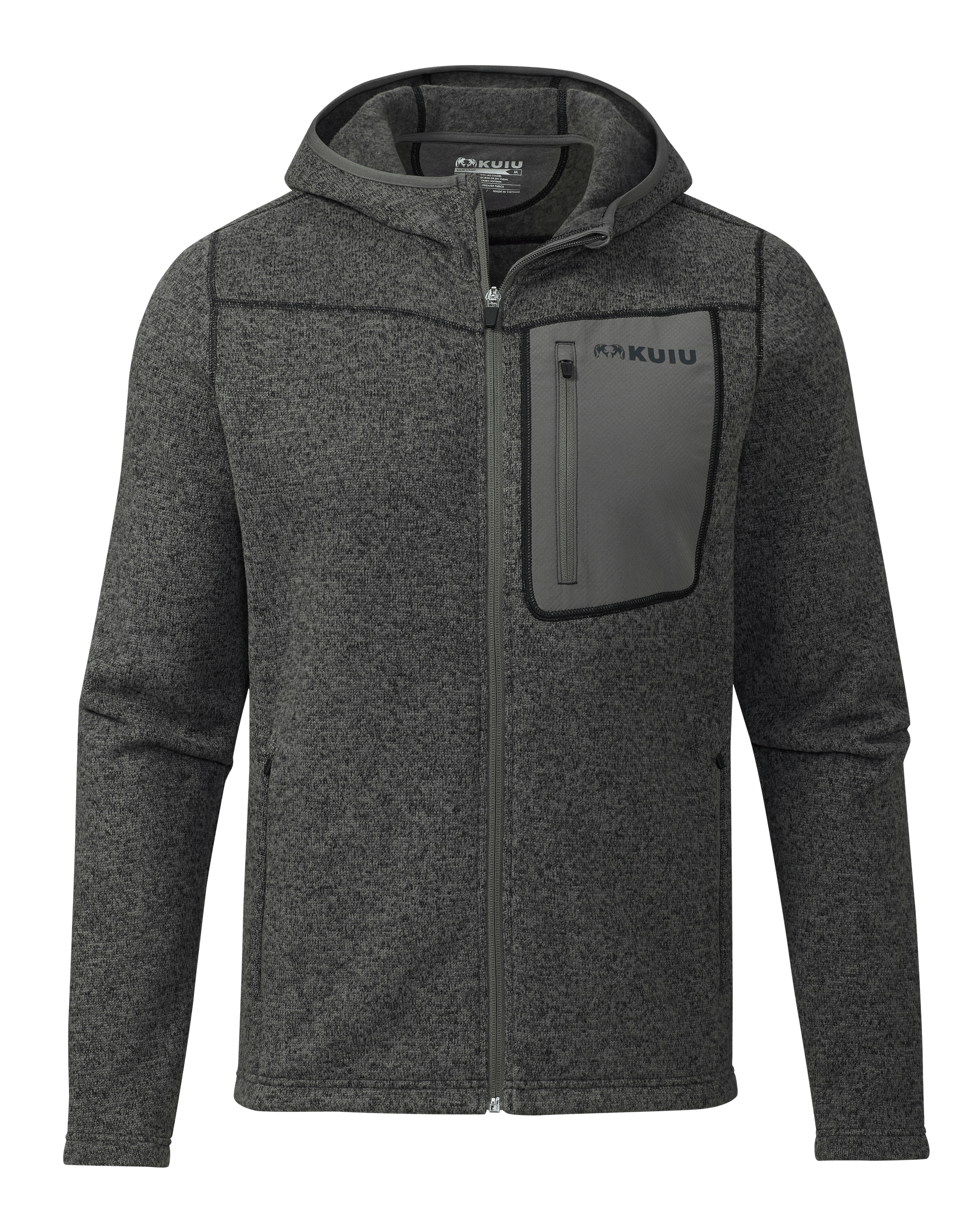 Base Camp Hooded Sweater | Charcoal Heather