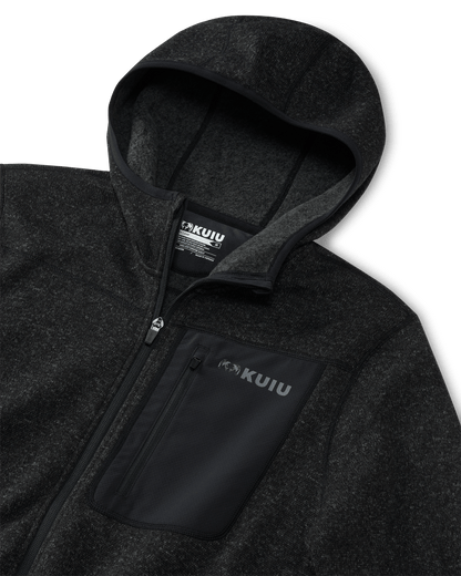 Base Camp Hooded Sweater | Heather Black