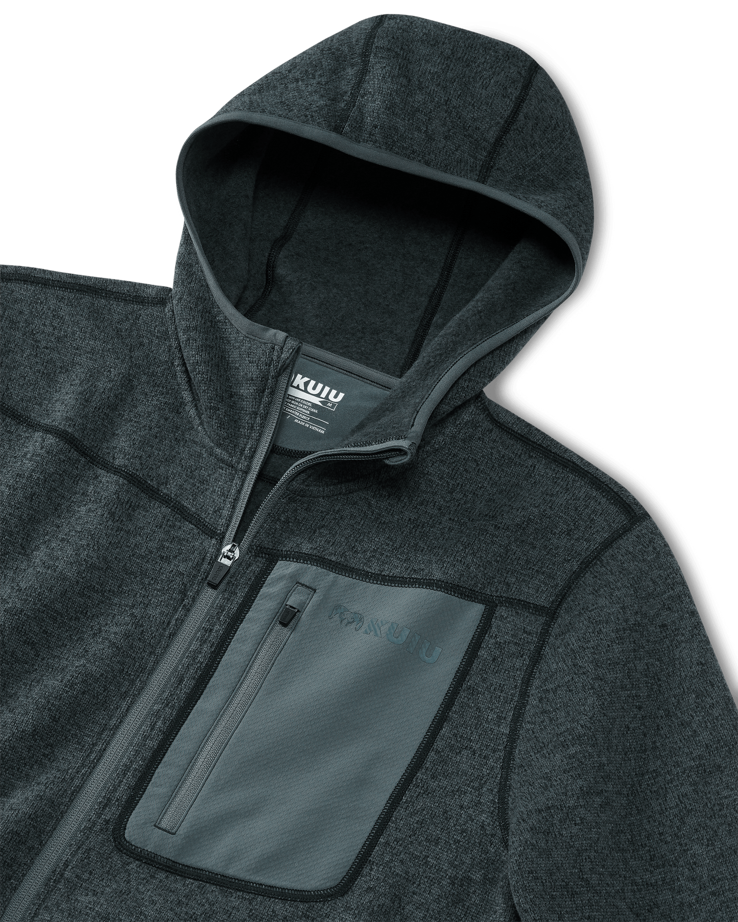 Outlet Base Camp Hooded Sweater | Navy Heather
