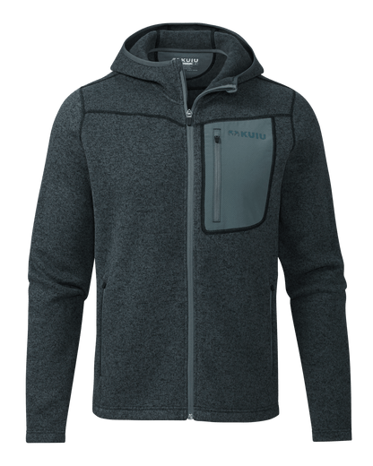 Outlet Base Camp Hooded Sweater | Navy Heather