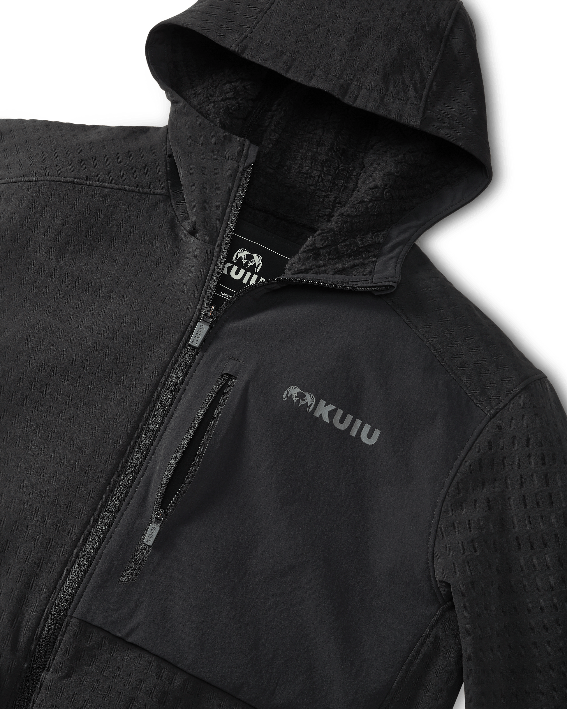 Blockfield Fleece Hoodie | Black
