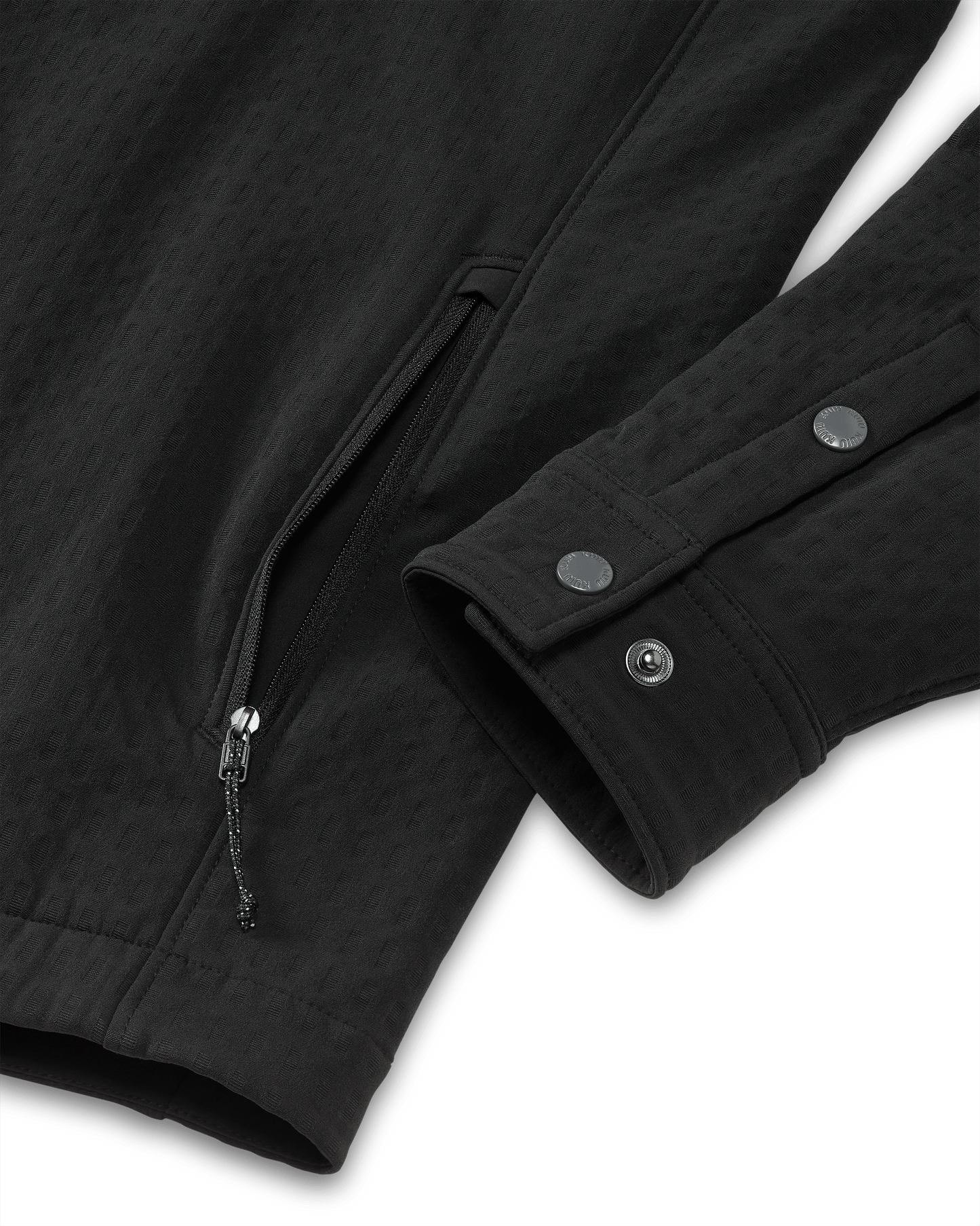 Blockfield Fleece Shirt Jacket | Black