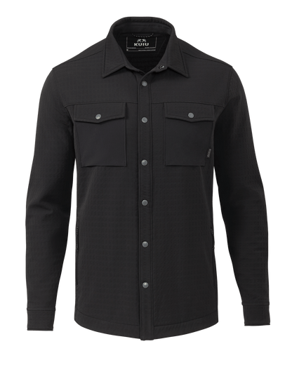 Blockfield Fleece Shirt Jacket | Black