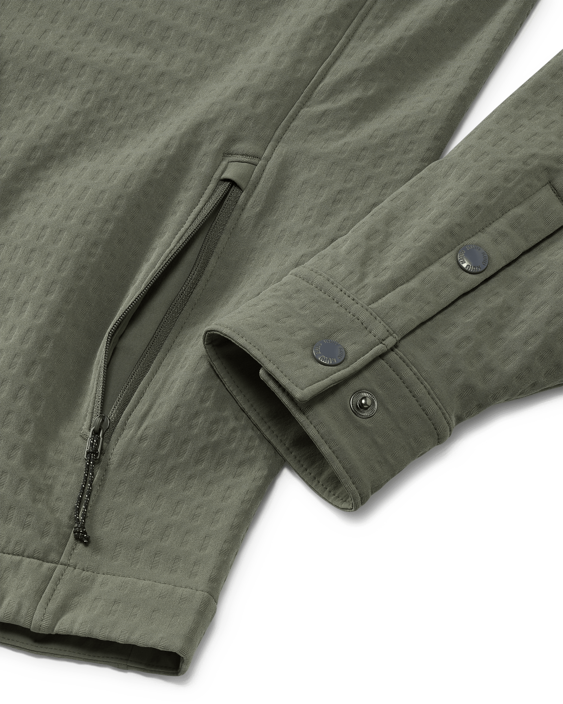 Blockfield Fleece Shirt Jacket | Dark Sage