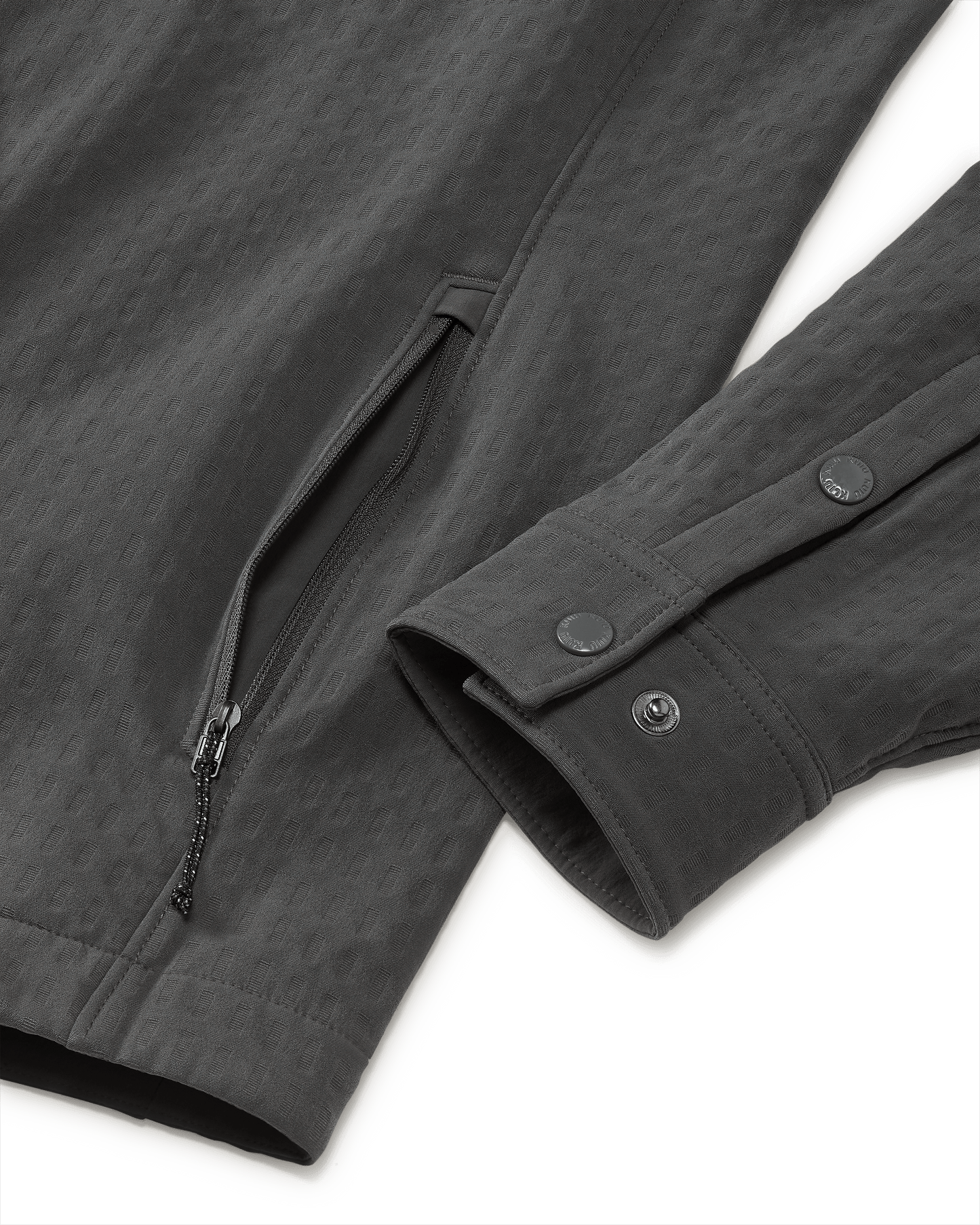 Blockfield Fleece Shirt Jacket | Gunmetal