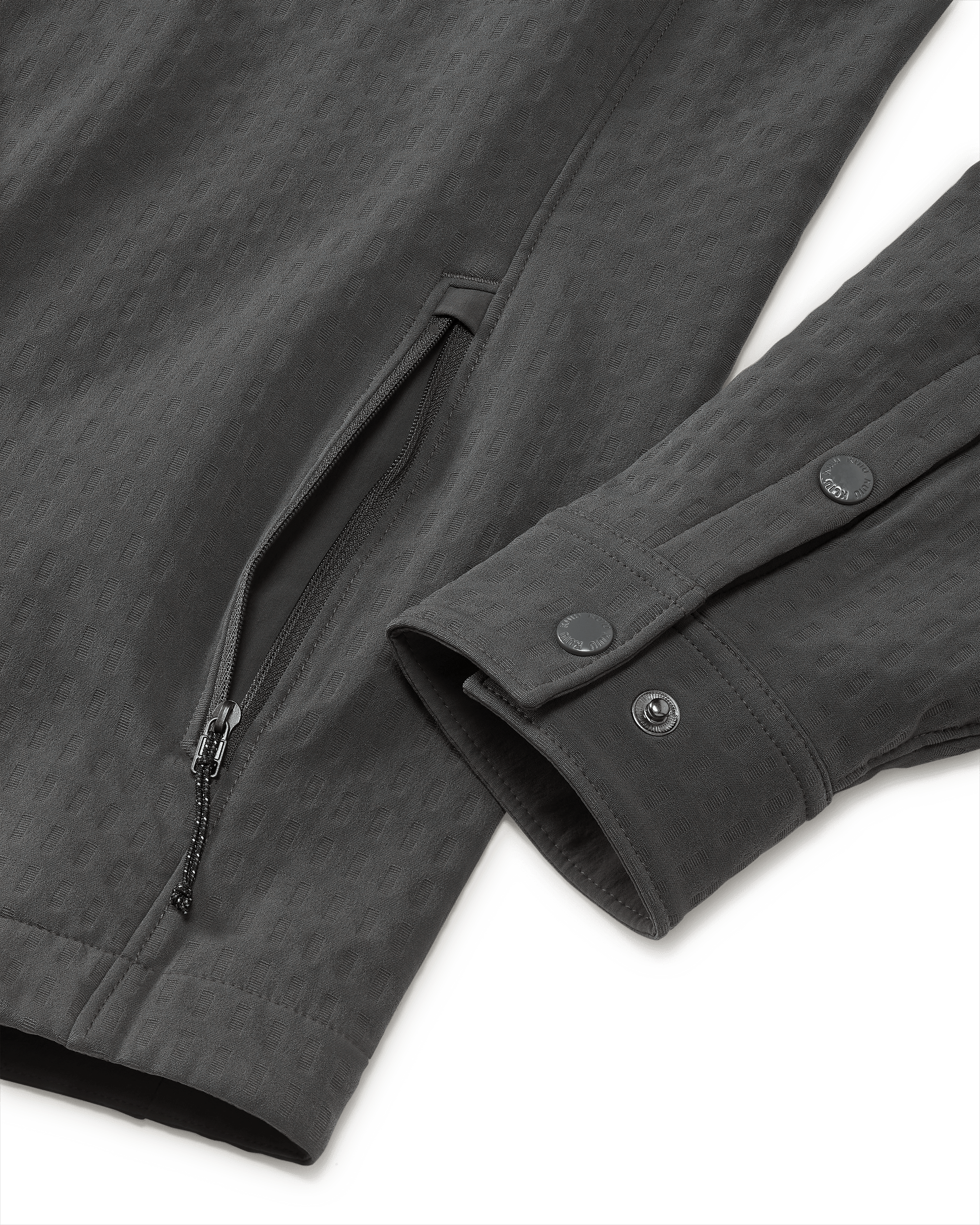 Blockfield Fleece Shirt Jacket | Gunmetal
