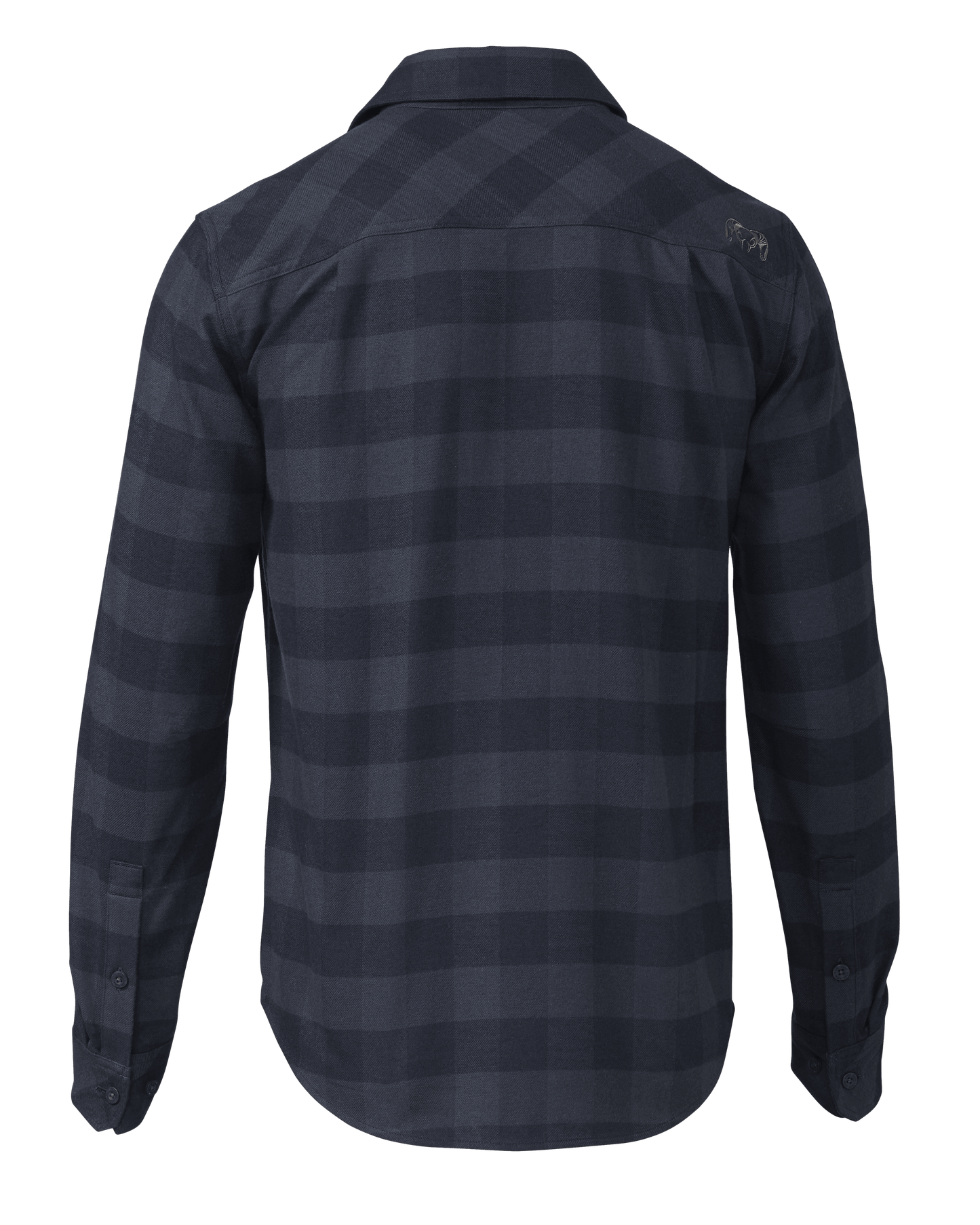 Field Flannel Shirt | Steel Blue Buffalo Check