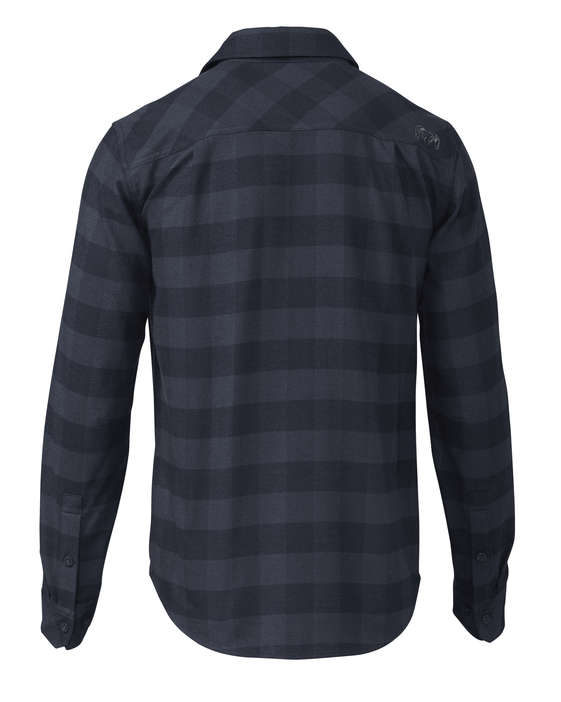 Field Flannel Shirt | Steel Blue Buffalo Check
