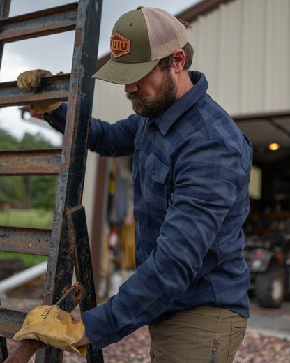 Outlet Field Flannel Shirt | Red/Black Buffalo Check