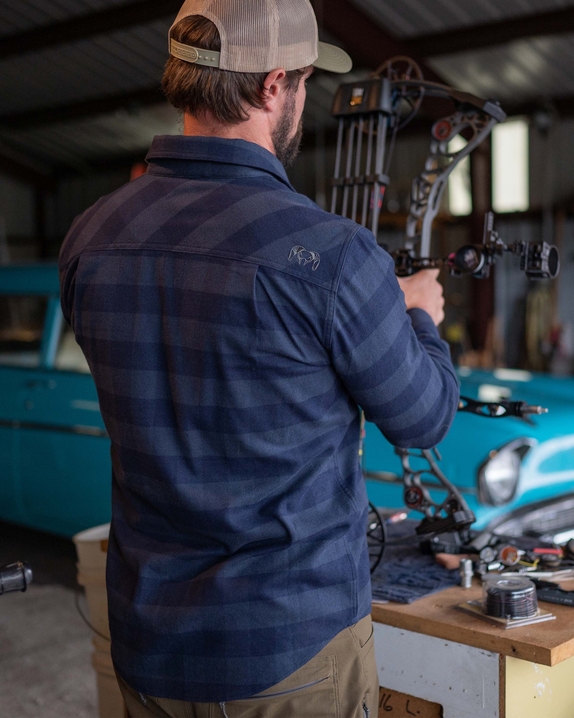 Outlet Field Flannel Shirt | Red/Black Buffalo Check