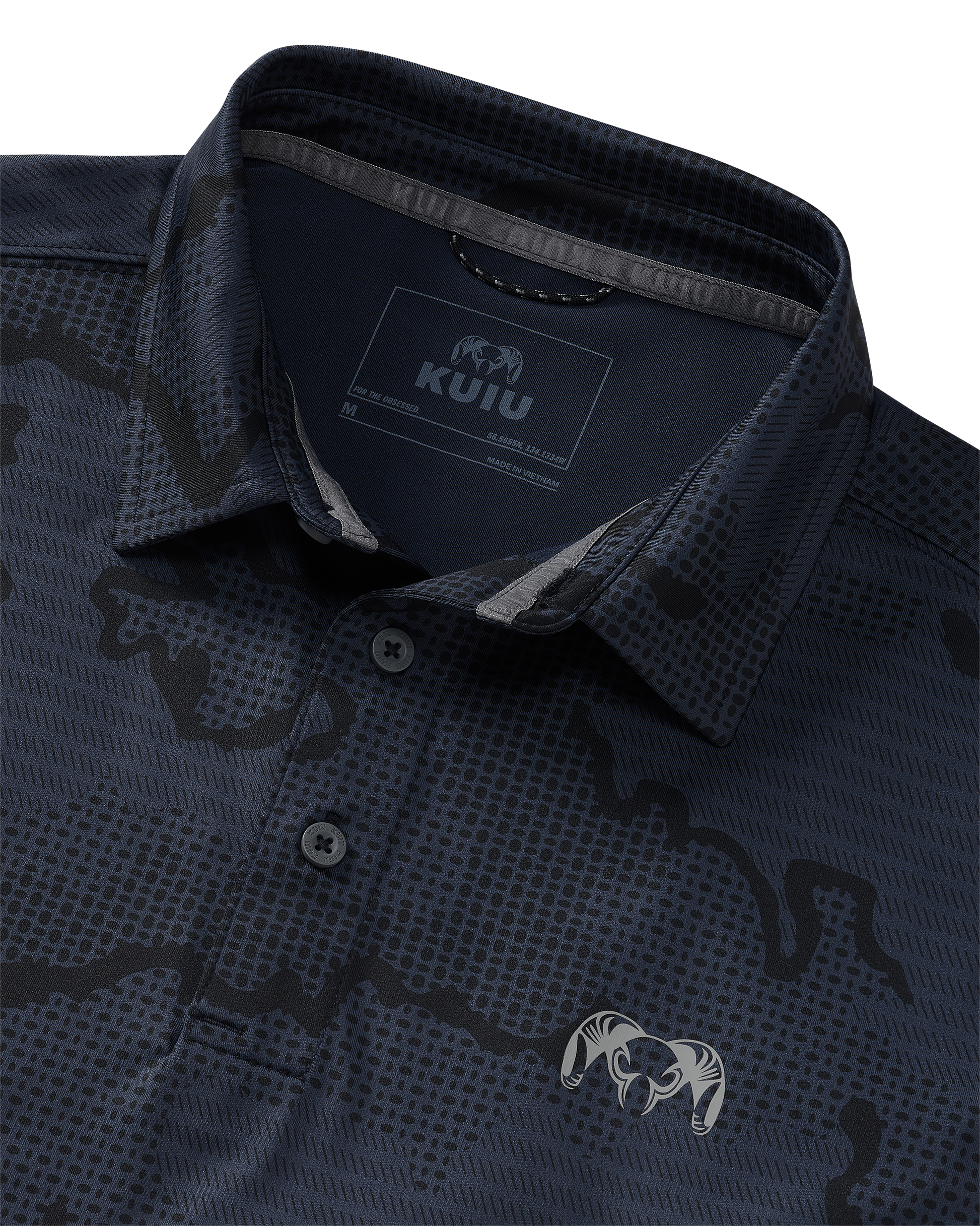 KUIU Performance Polo | Steel Blue Tonal