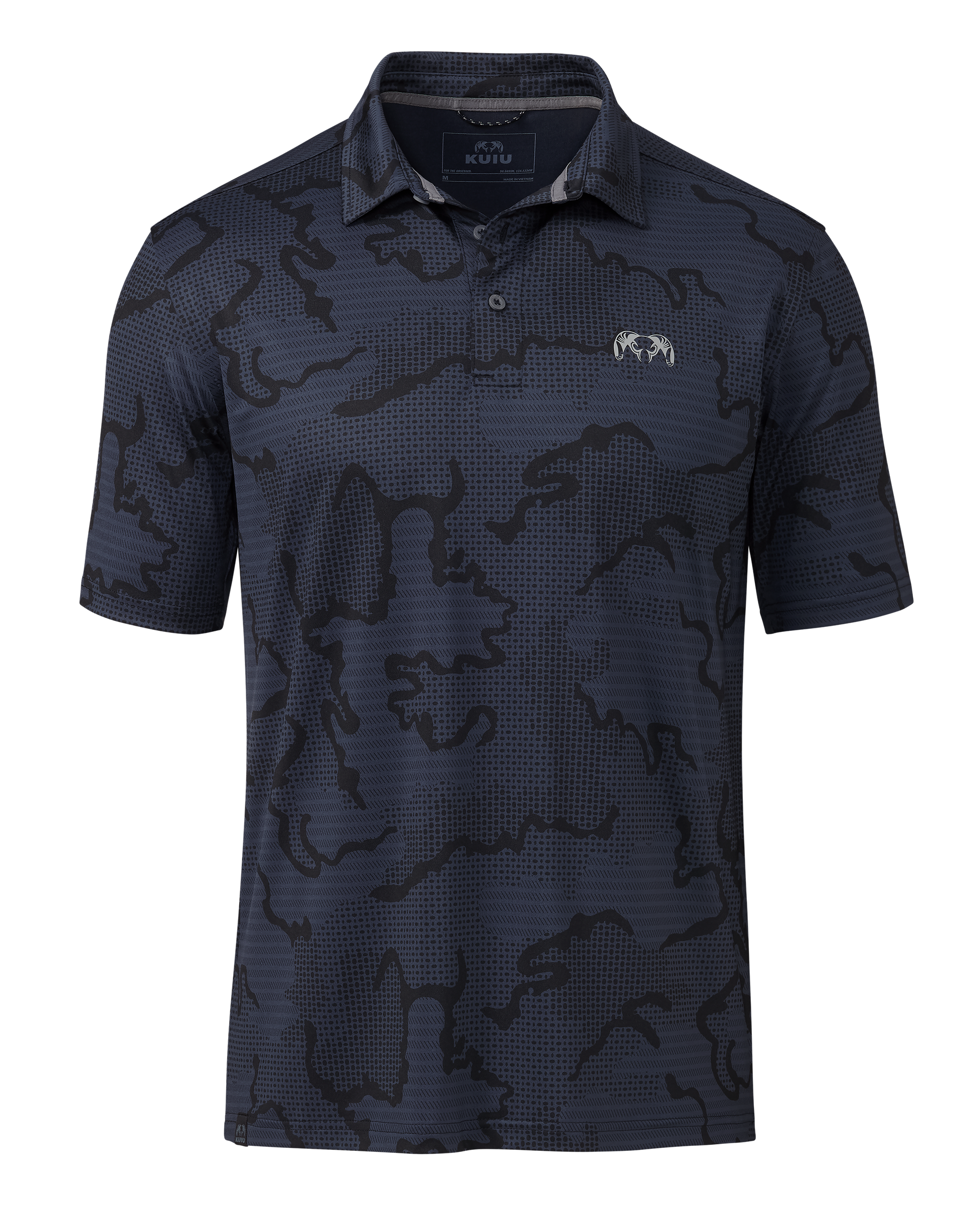 KUIU Performance Polo | Steel Blue Tonal