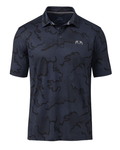 KUIU Performance Polo | Steel Blue Tonal