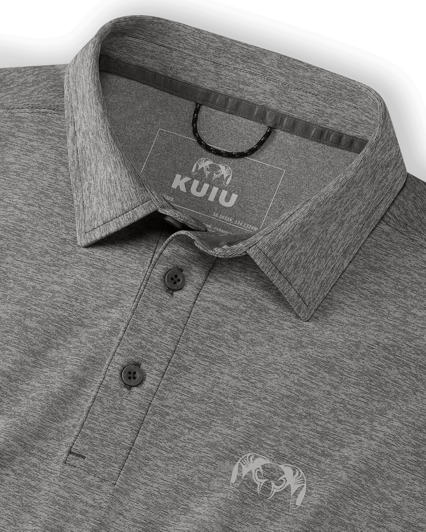 Outlet KUIU Performance Polo | Heather Gunmetal