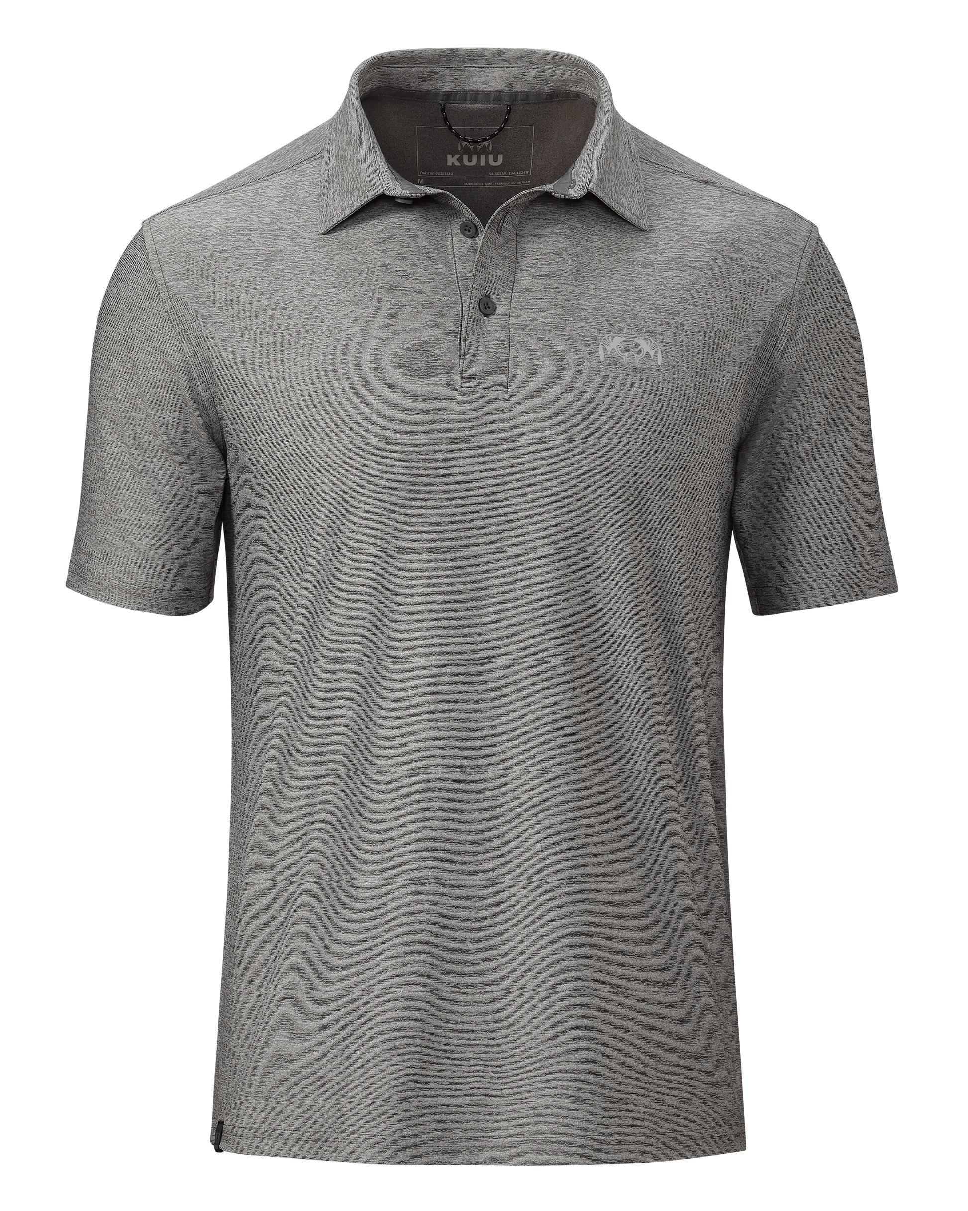 Outlet KUIU Performance Polo | Heather Gunmetal