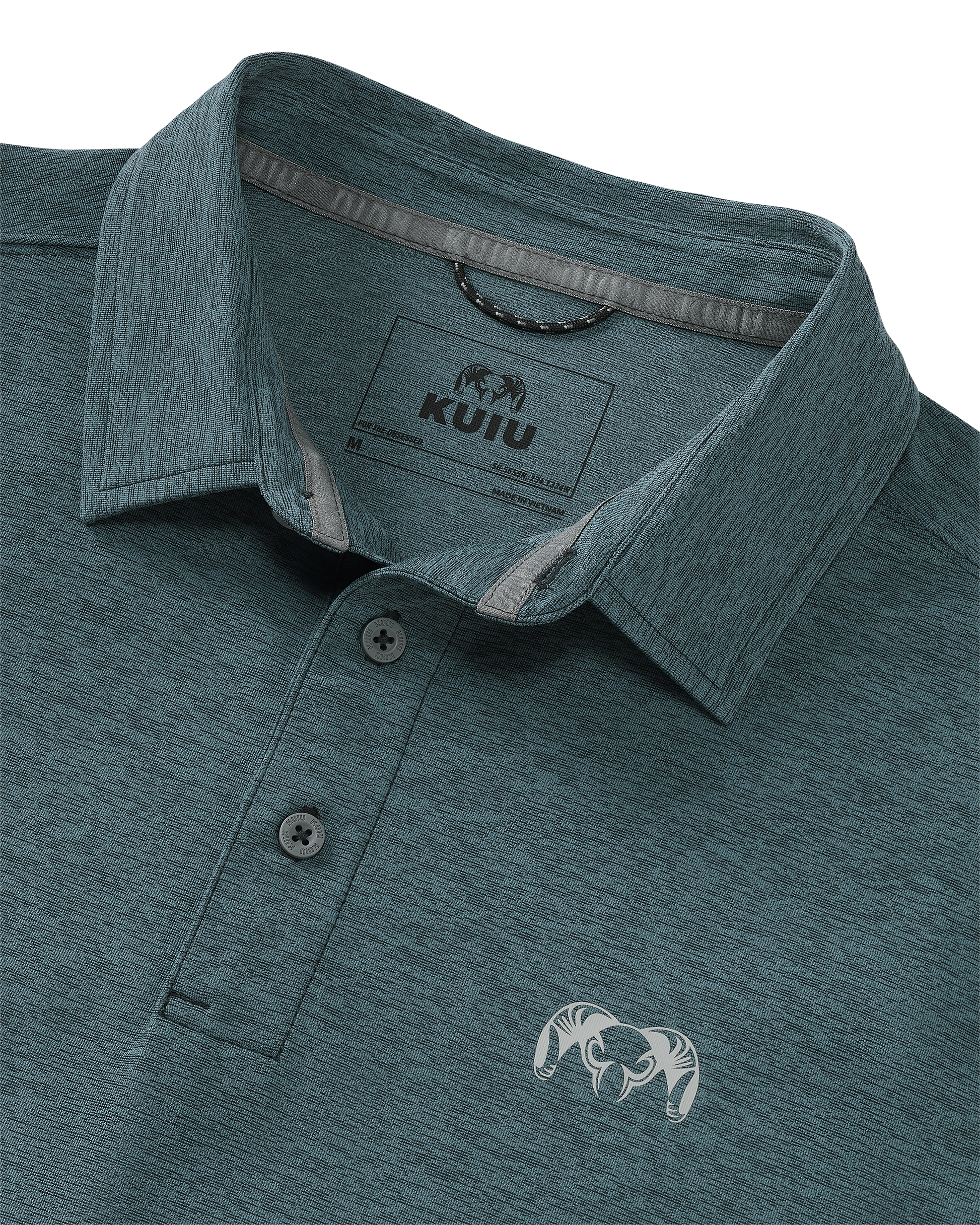 KUIU Performance Polo | Heather Slate