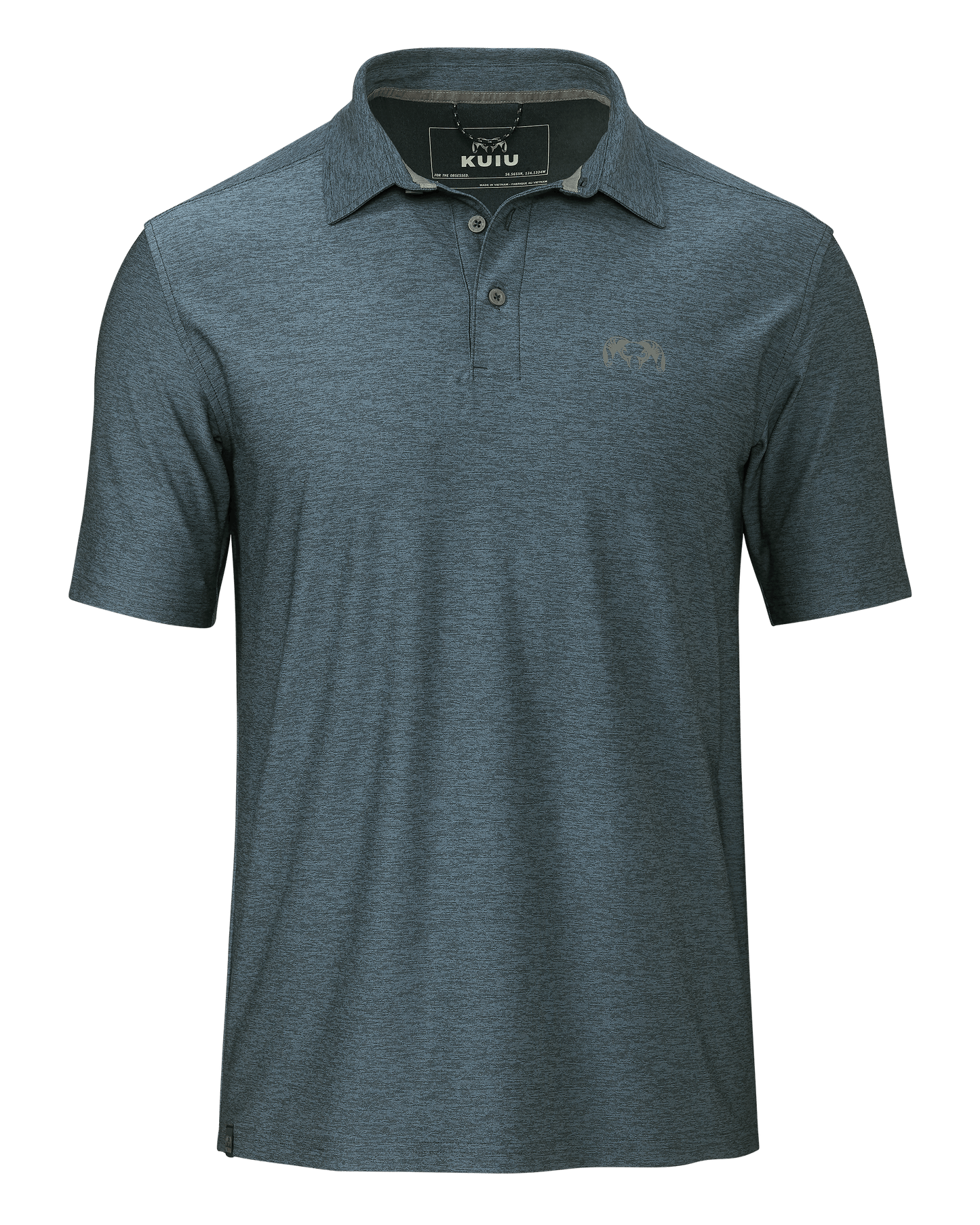 Outlet KUIU Performance Polo | Heather Navy