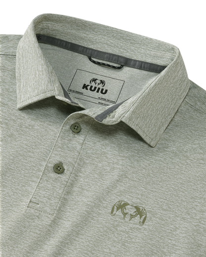 KUIU Performance Polo | Heather Buckbrush