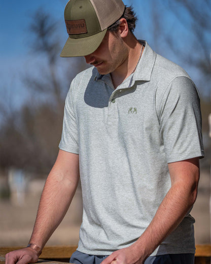 Outlet KUIU Performance Polo | Heather Gunmetal