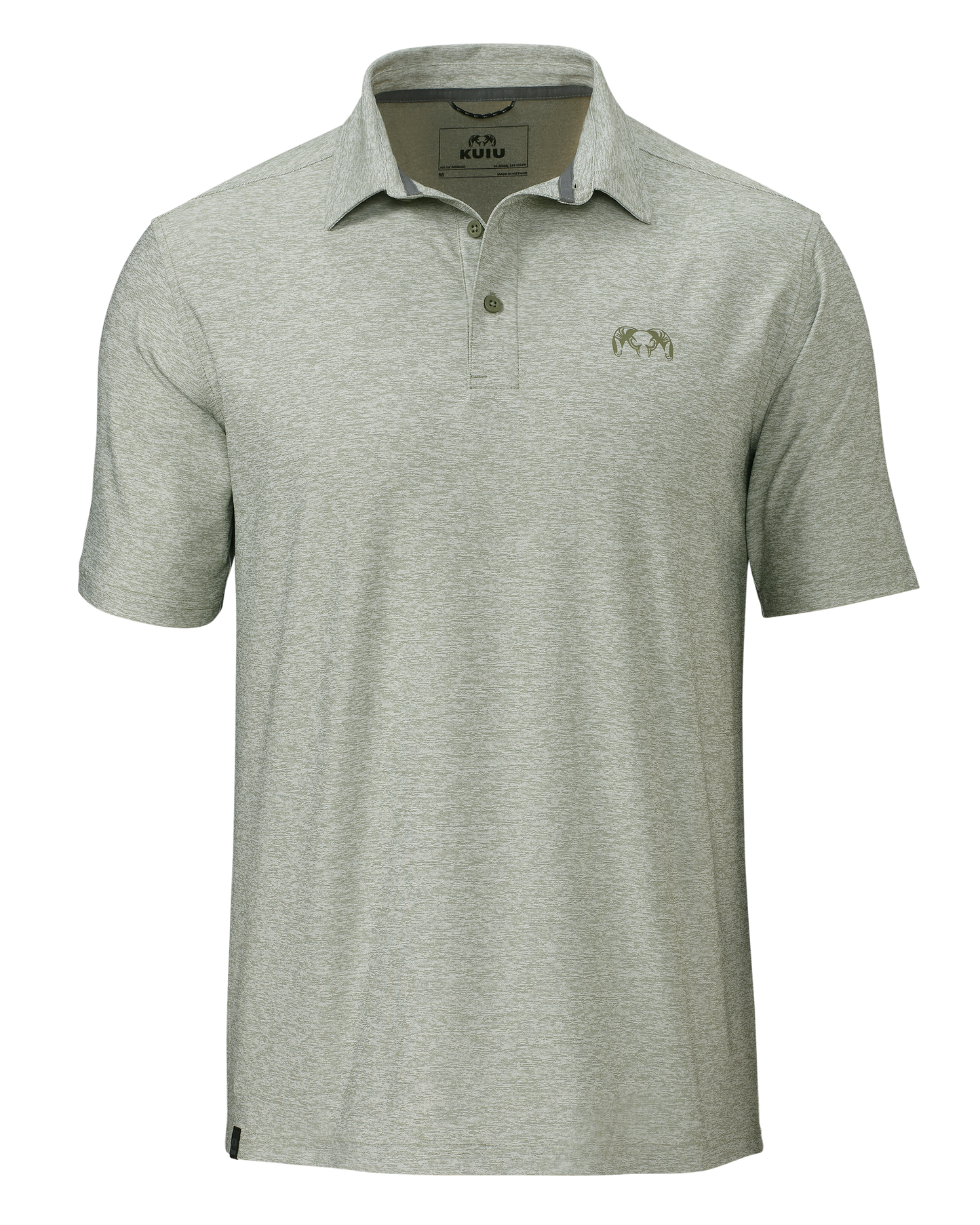 KUIU Performance Polo | Heather Buckbrush