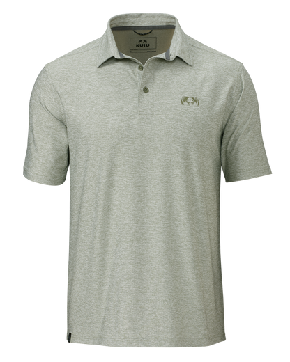 KUIU Performance Polo | Heather Buckbrush