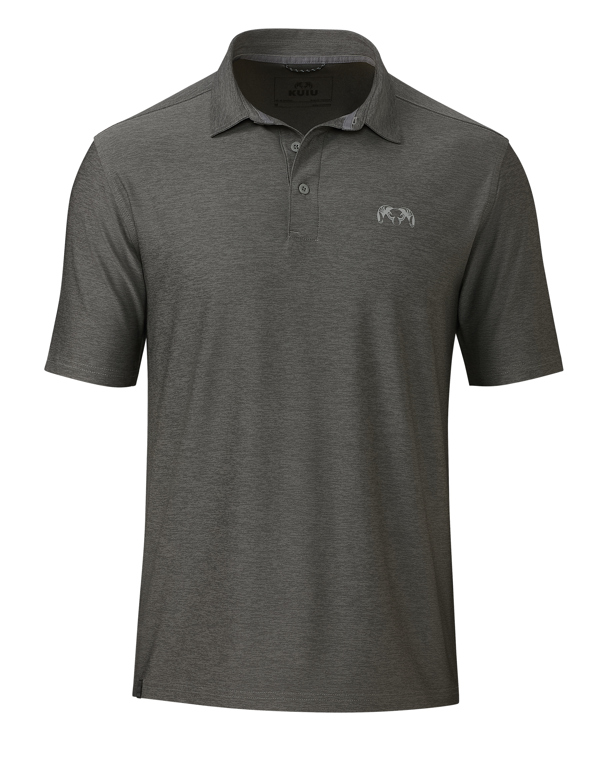 KUIU Performance Polo | Heather Stone