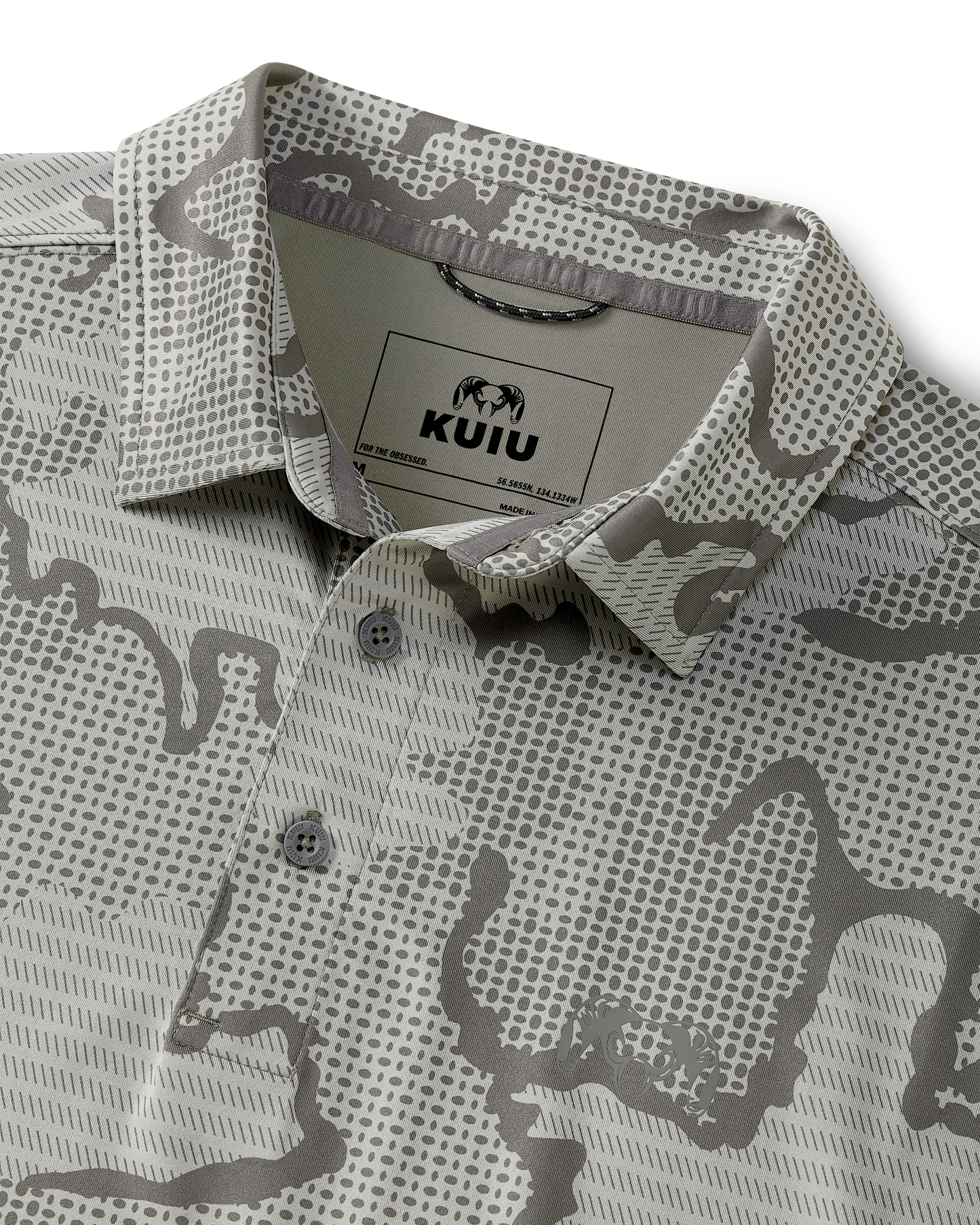 KUIU Performance Polo | Stone Tonal