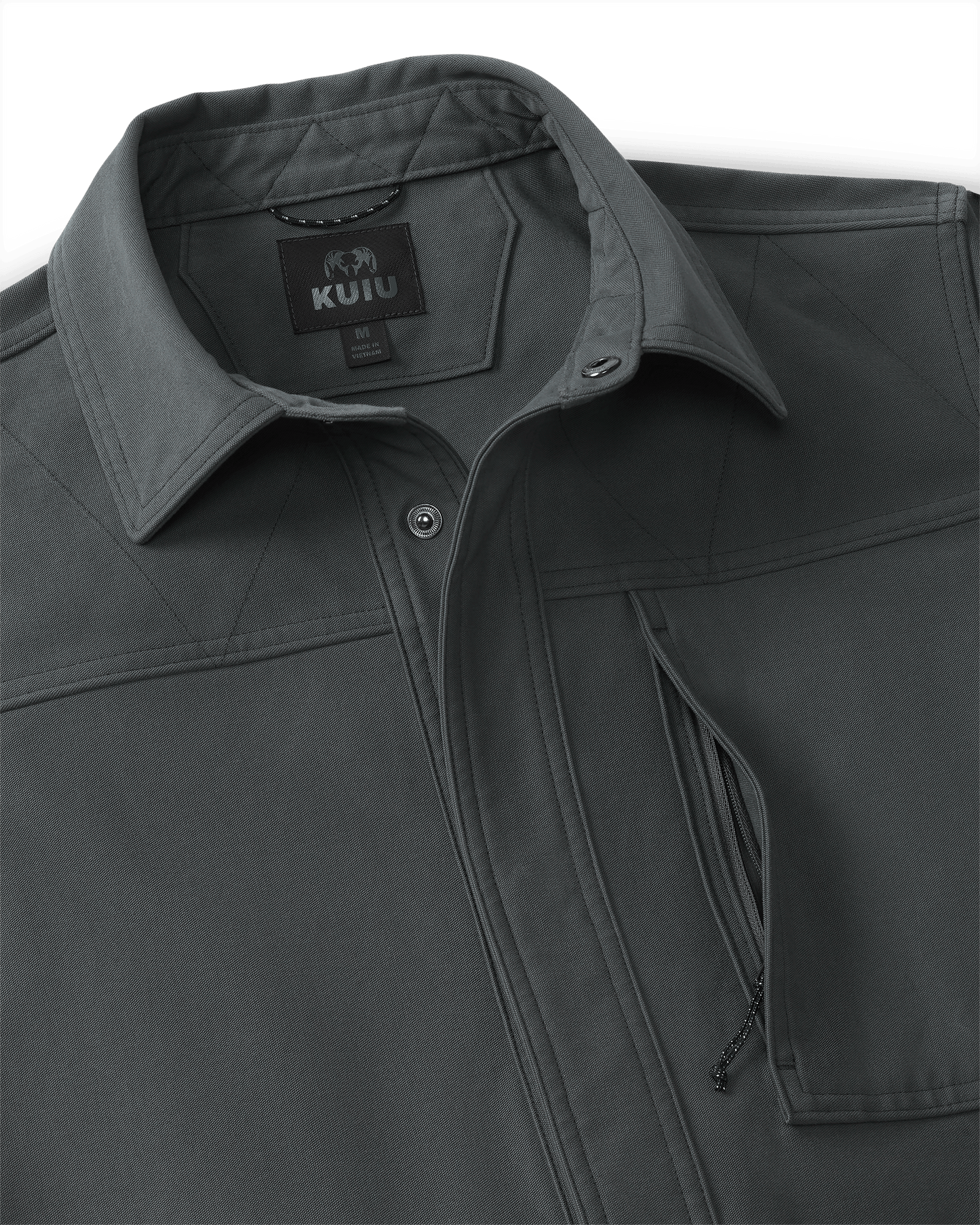 Outlet Brawley Canvas Jacket | Gunmetal
