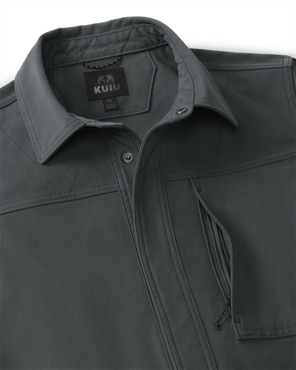 Outlet Brawley Canvas Jacket | Gunmetal