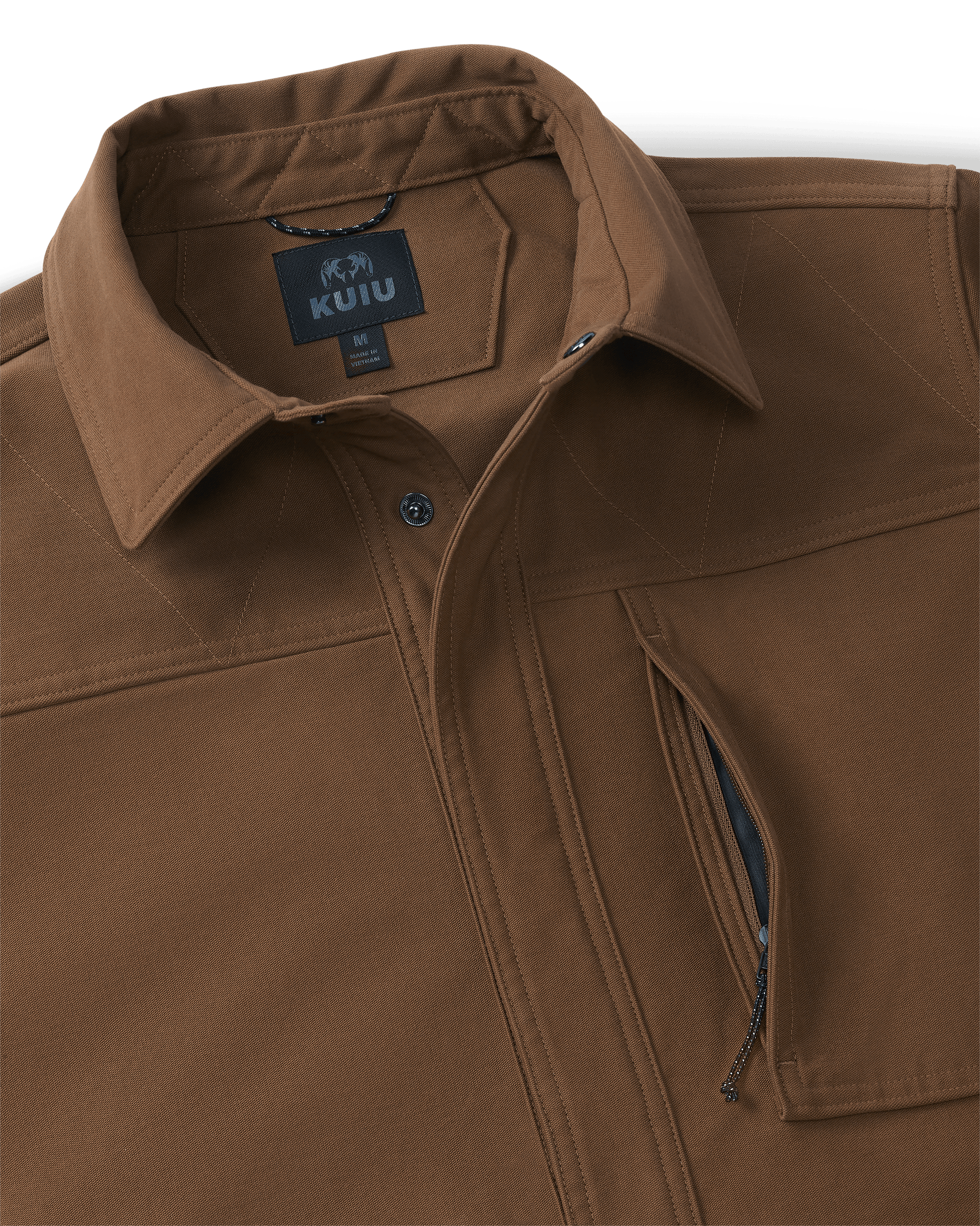 Outlet Brawley Canvas Jacket | Saddle